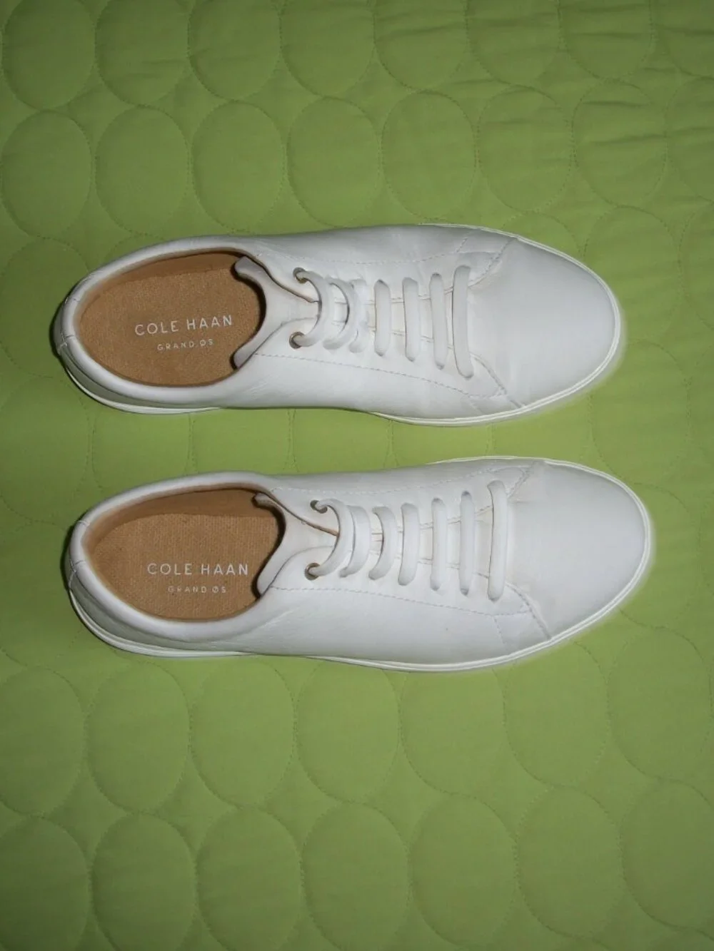Cole Haan Women's White Leather Shoes